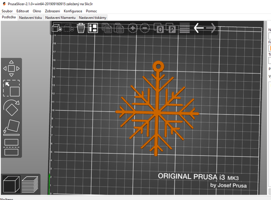 flocke floh ka by 3d wex haushalt feierlichkeiten weihnachten schnee winter 3d print model - Mito3D