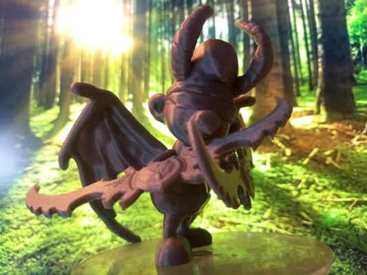 smurf illidan by 3d wex brinquedos jogos personagens warcraft figura diversão 3dwex brinquedo inspirado demônio caçador açao goblin 3d print model - Mito3D