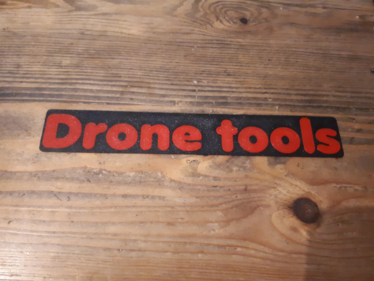 sign drone tools by msrnka art signs & logos 3d print model - Mito3D