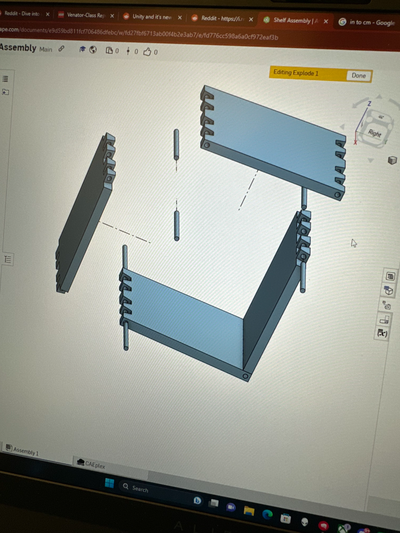 chevilles étagère by ender algolis ménage bureau livres 3d print model - Mito3D
