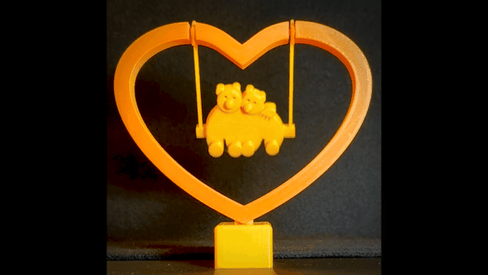 liebe bärig by abonnieren haushalt feierlichkeiten valentinstag geschenk bär liebhaber 3d print model - Mito3D