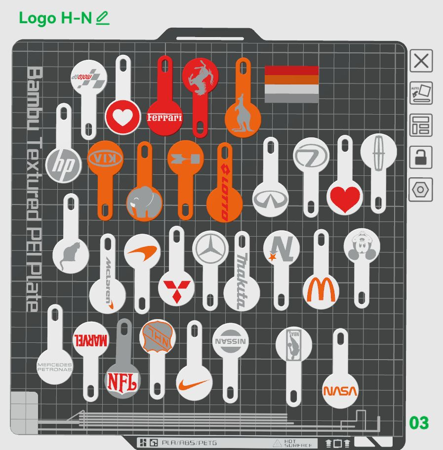 einfach einkaufen wagen münze ams abnehmbar by abonnieren werkzeuge apfel zeichen adidas ferrari schlüssel kette mercedes mclaren nhl nfl nba red bull f1 zubehörteil 3D print model - Mito3D