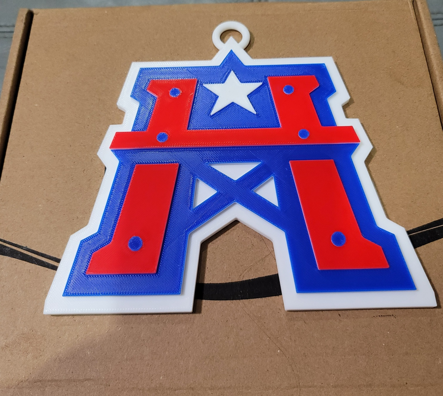 ufl houston matones 3d logo 180mm serie by tiendas comestibles pasatiempo bricolaje diy deporte aire libre fútbol florida conferencia cadena equipo 3D print model - Mito3D