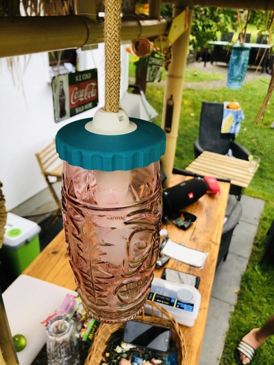 tiki lampe by 100prznt ménage jardin philips tikibar 3d print model - Mito3D