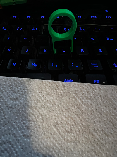 keycap estrattore remixato by paddys utensili gadget chiave cap tastatur chiavi tirare tastiera 3d print model - Mito3D