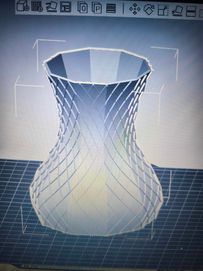 vaso by mikesak29 generativo 3d modelo my 3d print model - Mito3D