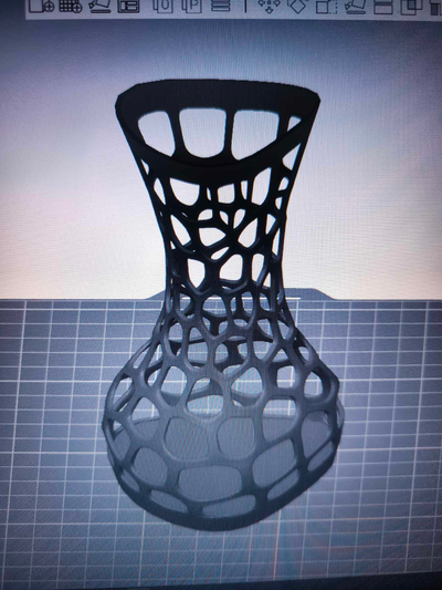 vaso voronoi by mikesak29 generativo 3d modelo my 3d print model - Mito3D