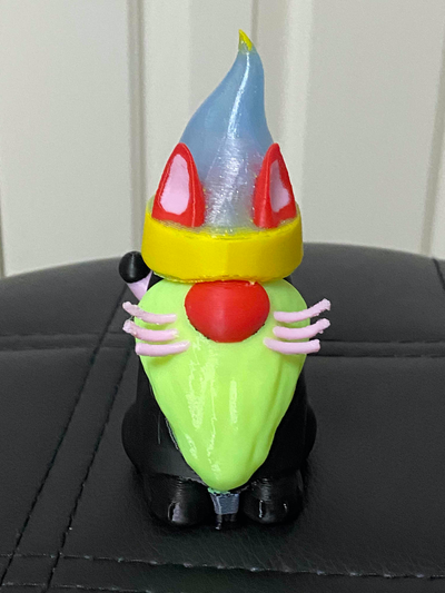 gnomekitty by ronjl88 spielzeuge spiele gnom katze halloween 3d print model - Mito3D