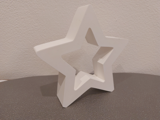 star dekor by bart3d haushalt zubehör weihnachten ostern stern dekoration 3d print model - Mito3D