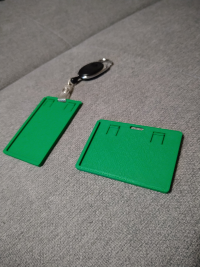 porta carte d 39 identità by braun bertolo domestico ufficio id tag id lotto titolare carta licenza bollo 3d print model - Mito3D