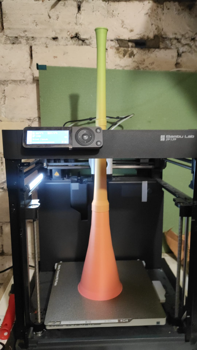 vuvuzele trumpet by lupynyny toys & games vuvuzela 3d print model - Mito3D