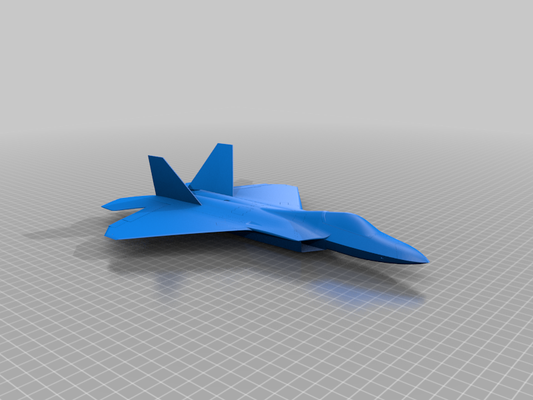 f 22 by chico inquieto arte modelos militar avión f22 f16 divertido tarjeta diseño avion cortafuegos plano crear guau guerra águila 3d print model - Mito3D