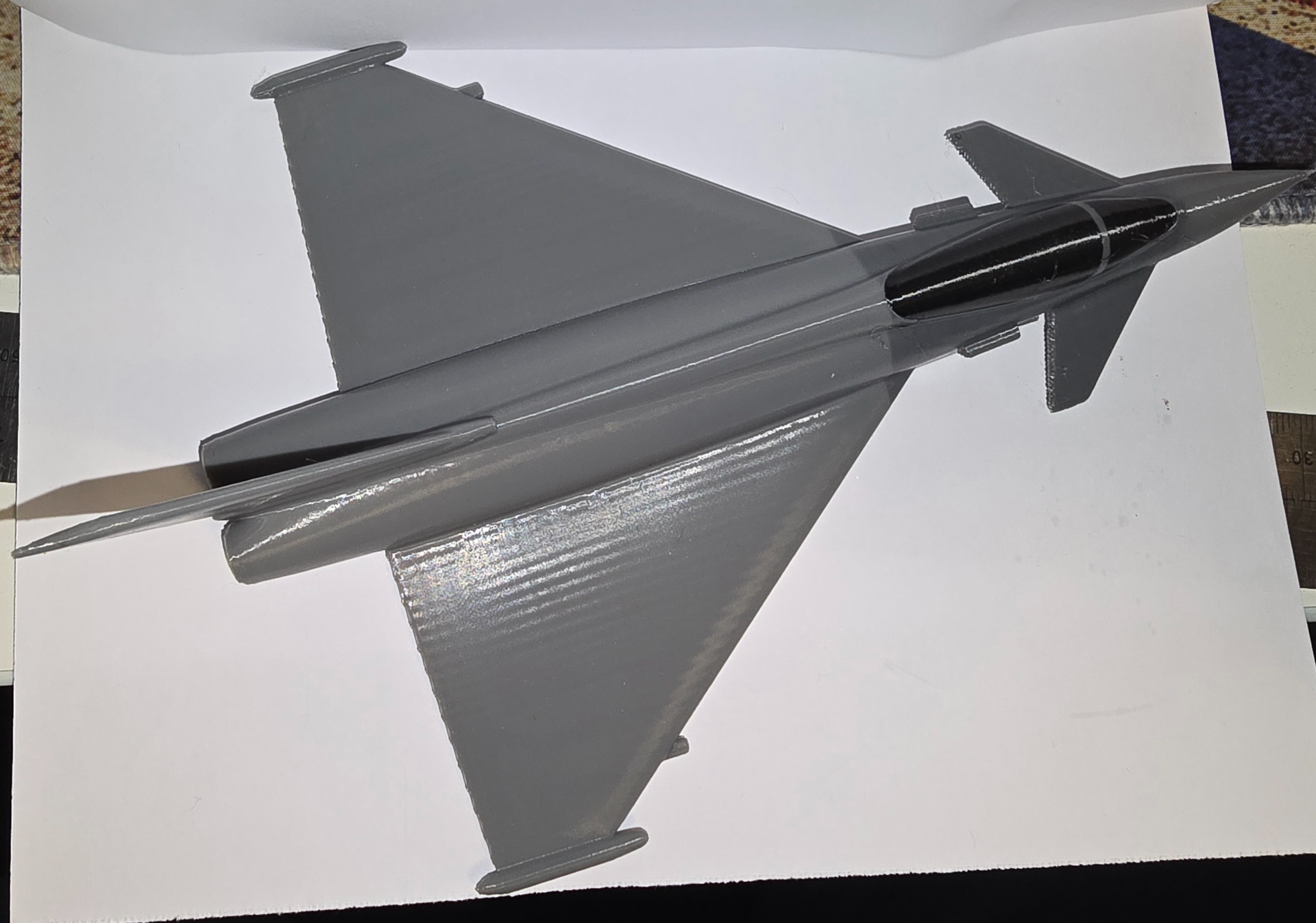 eurofighter typhon modèle verticale by pentetrash jnr loisir diy véhicules avion armée 3D print model - Mito3D