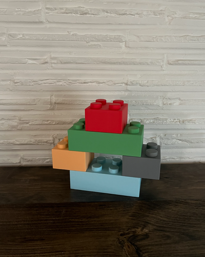 large legos 2x2 2x4 by cleanlineconcepts toys & games puzzles brick toy baby babytoys desk accessories puzzle 3d print model - Mito3D