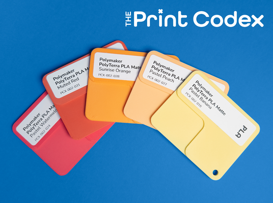 pcx color chip by theprintcodex 3d printer test models swatch colour 3d print model - Mito3D