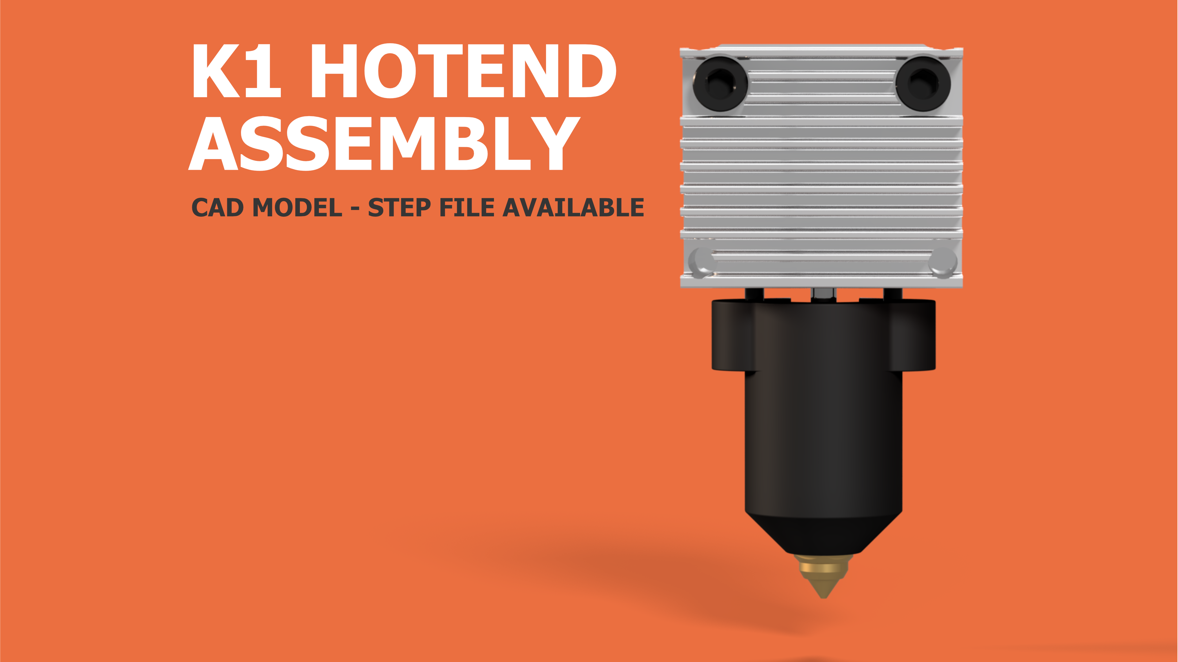 creality k1 hotend assemblaggio cad modello by henlor 3d stampante parti passo file passaggio hotends k1max crealityk1 cadmodel crealityk1max 3D print model - Mito3D