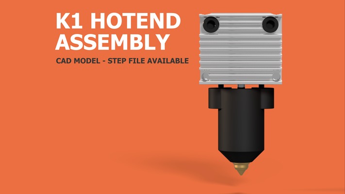 creality k1 hotend assemblaggio cad modello by henlor 3d stampante parti passo file passaggio hotends k1max crealityk1 cadmodel crealityk1max 3d print model - Mito3D