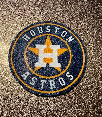 houston astros bardak altlığı by mipmay3d sanat işaretler logolar ulusal lig beyzbol top hayran spor dalları majör fincan bira soda teksas 3d print model - Mito3D