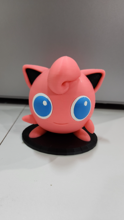 jigglypuff color remezclado by demonio juguetes juegos caracteres aplastar hermanos pokemon 3d print model - Mito3D