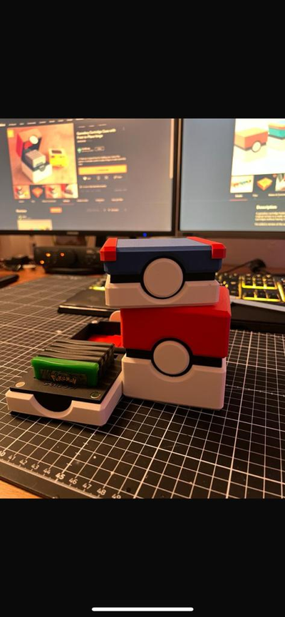 pok palla gba cartuccia astuccio guaina remixato by esame giocattoli giochi game boy colpire pokemon titolare supporto ams giochi superball accessorio progredire 3d print model - Mito3D