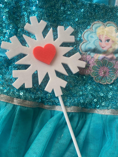 elsa congelé sceptre by lorenzcr mode bijoux disney cosplay carnaval carnaval foyer cuore vite magie barre baguette magique glace 3d print model - Mito3D