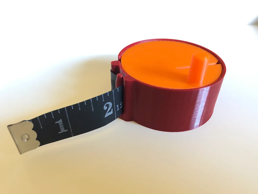 fabric flat tape measure winder by user 3629989432 tools 3d print model - Mito3D