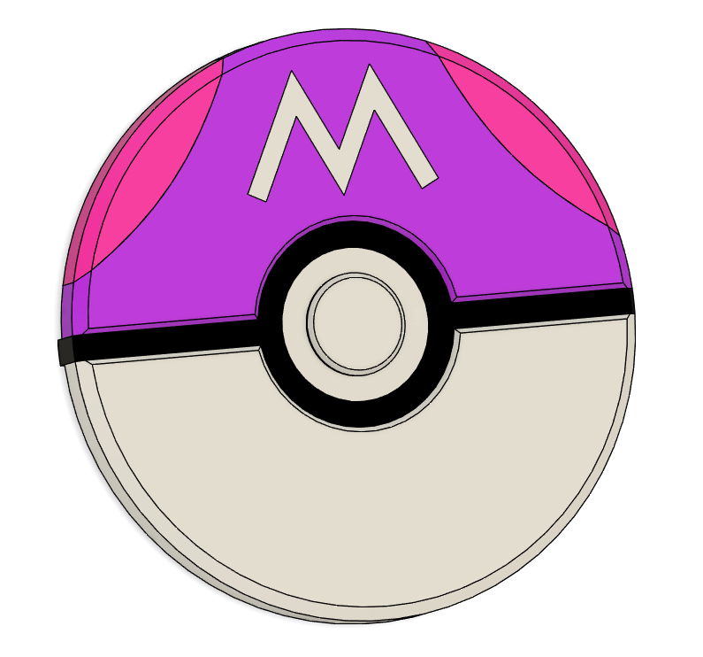 compras carro maestro pelota llavero 1eur remezclado by vetrelec1 moda modelos llave accesorios accesorio toque pokebola pokemon moneda 3D print model - Mito3D