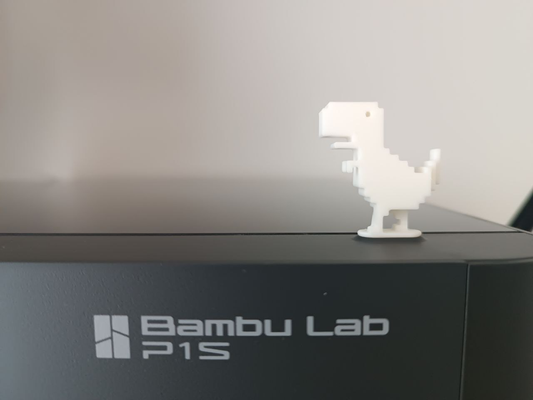 t rex polvere spina p1p p1s by valeria momo mattia 3d stampante accessori dinosauro trex tirannosauro buco bambolotto google ricambio pezzi 3d print model - Mito3D