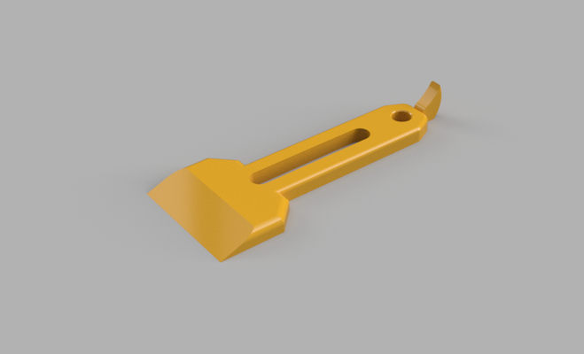 kazıyıcı akrep by sayian20 3d yazıcı aksesuarlar spatula kullanışlı gadget yatak yazdır 3d print model - Mito3D