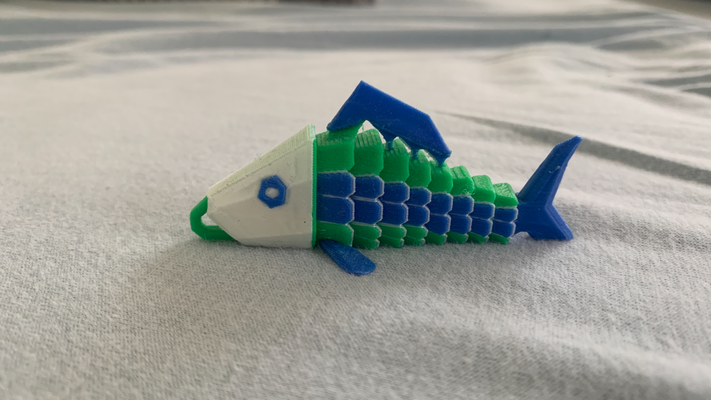 fisch by julian 3d passatempo fai 3d print model - Mito3D