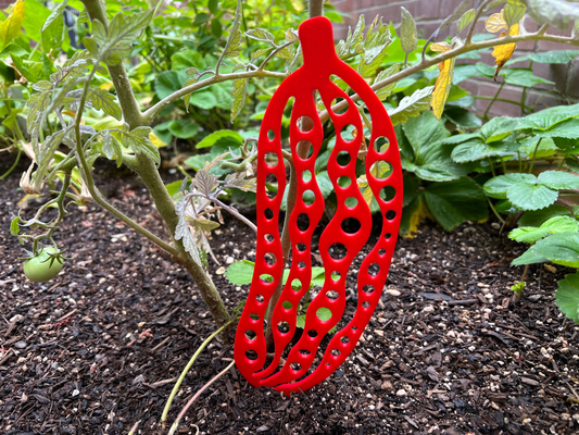 concombre grimpeur plante soutien pieu jardin marqueur by artisanat conception ménage jardinage support plantes 3d print model - Mito3D