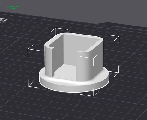 fumar rpm5 estante soporte montar by 3dmetalcave casa decoración cabestro cig cigarette zigarette 3d print model - Mito3D