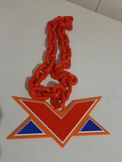 max verstappen logo chaîne by vk3dp art panneaux logos 3d print model - Mito3D