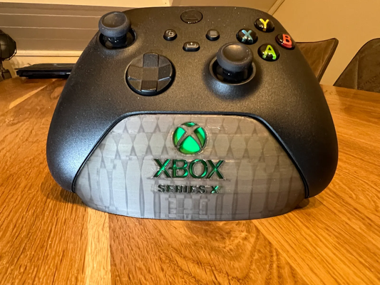 smooth clean xbox controller stand series x s remixed by print4gods hobby & diy gaming gamingroom xboxcontroller xboxseriesx xboxseriess seriesx seriess controllerstand controllerholder microsoft 3d print model - Mito3D
