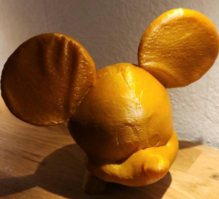 mickeymaus mickey maus mickeymouse fare by swen kawasaki sanat heykeller 3d print model - Mito3D