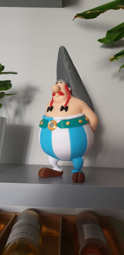 obelix remezclado by jp3dprint arte esculturas 3d print model - Mito3D