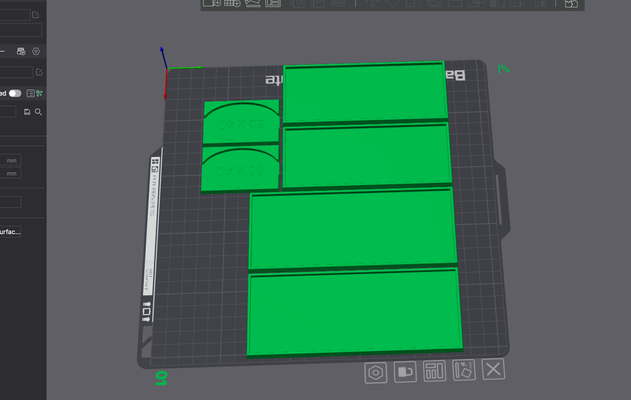 vassoio 2 by jeremyfrancisart 3d stampante test modelli 3d print model - Mito3D