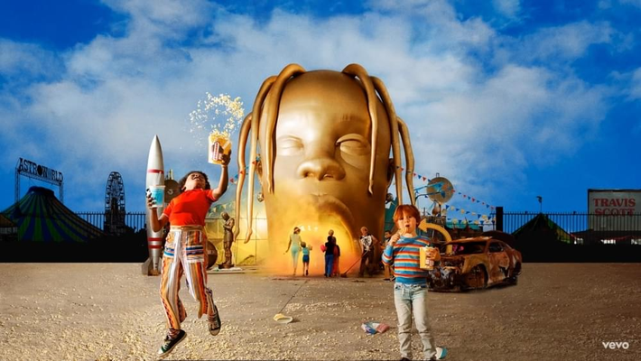 travis scott head astroworld by steco3d art sculptures astro world sculpture music decor 3d print model - Mito3D