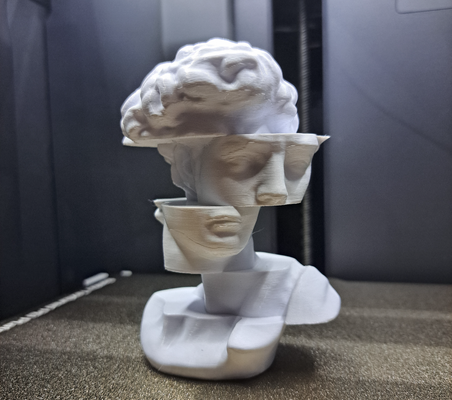 abstrakt skulptur by 3d drucken architekt kunst skulpturen dekoration design gesicht innere künstler moderne 3d print model - Mito3D