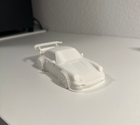 1 16 porsche 911 rwb modell auto by tekk3d arte sculture modello scultore deko deco macchina ragazzi giocattolo divertente bambini dekoration settore automobilistico 3d print model - Mito3D