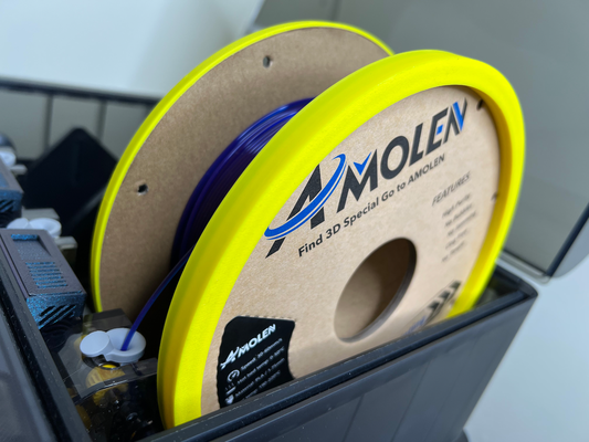 amolen bambu lab ams cardboard spool adapter ring by designcraft 3d printer accessories filament 3d print model - Mito3D