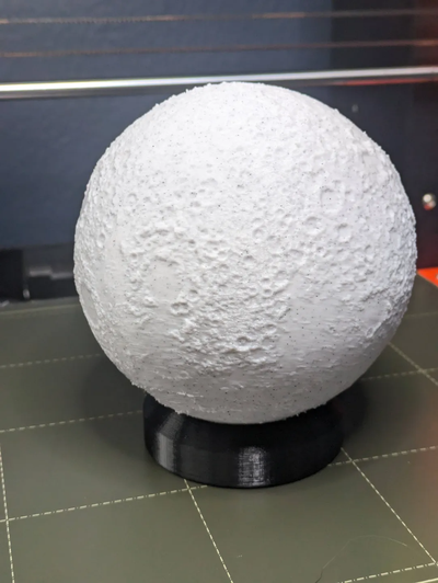 mond by pzi 3d bildung physik astronomie nasa astronomisch replik astronomisches teleskop satellit star himmel 3d print model - Mito3D