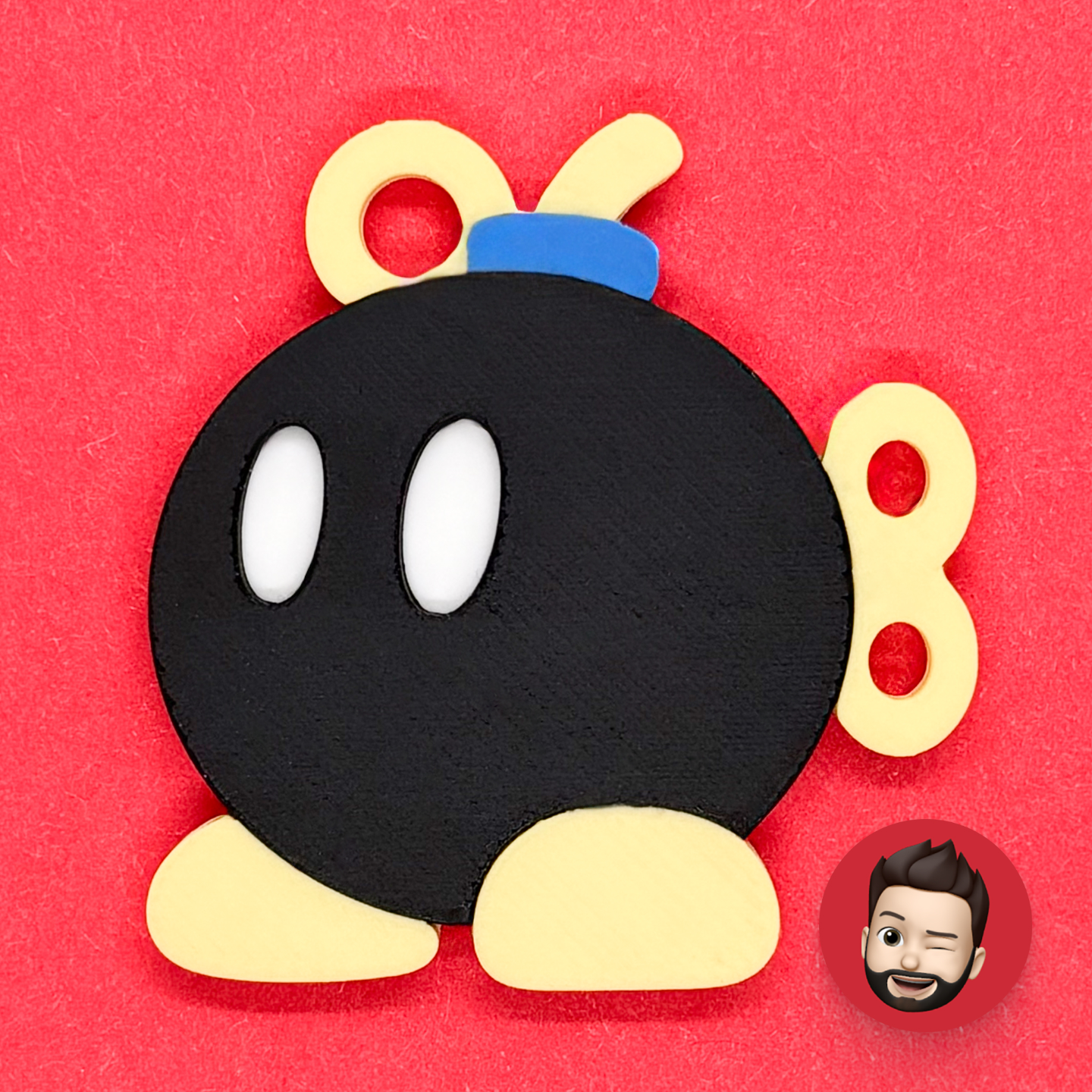 mario bombear chaveiro by nicodeimos moda joalheria chave anel argolas vídeo jogos videogame correntes porta chaves chaveiros orelha orelhas brinco brincos magnético ímãs nintendo 3D print model - Mito3D