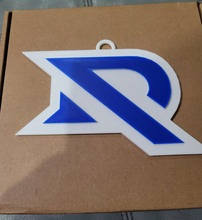 ufl arlington renegados 3d logo 180mm serie by tiendas comestibles pasatiempo bricolaje diy deporte aire libre xfl florida fútbol 3d print model - Mito3D