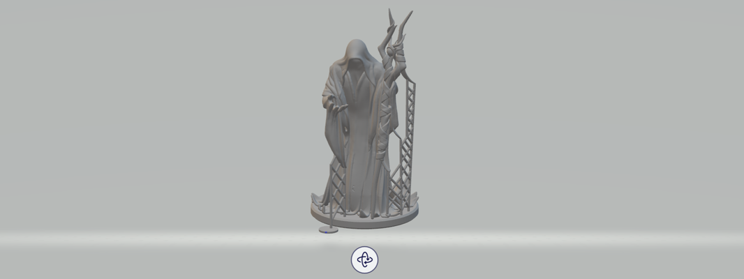 orakçı by robertsbrian420 minyatürler iblis ölü yaratıklar karakterler 3d print model - Mito3D