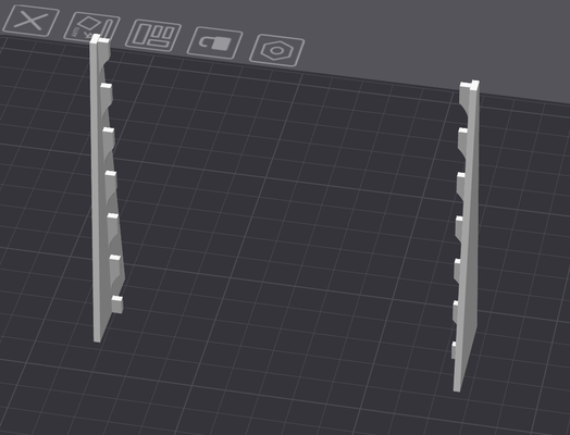 lithophane support helper 100mmx100mm remixed by joebrady generative 3d model hueforge & 3d print model - Mito3D