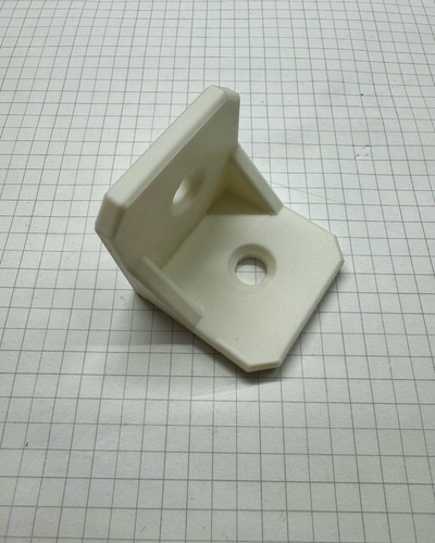 angolo 40mm buco 8mm negozio by fsprock passatempo fai lago adattatore 3d print model - Mito3D