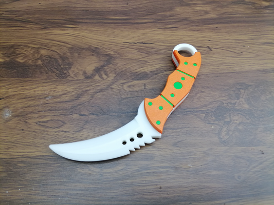 garra cuchillo by accesorios cosplays réplica arma csgo 3d print model - Mito3D