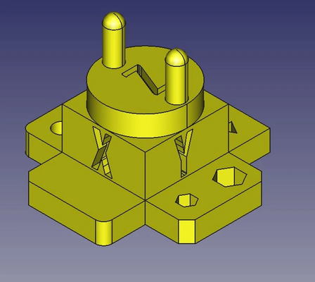 calibrazione cubo test ambientazione by innovaland 3d stampante modelli xyz 3d print model - Mito3D