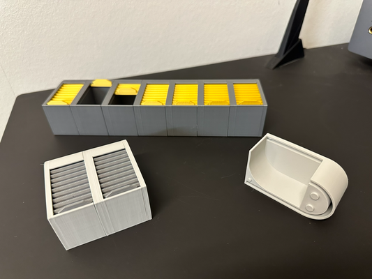 modular pille box by torbe werkzeuge veranstalter 7 tabletten medizinisch lager medizin container haus zubehörteil 3d print model - Mito3D